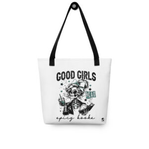 Tote bag (White) - Good Girls Read Spicy Books