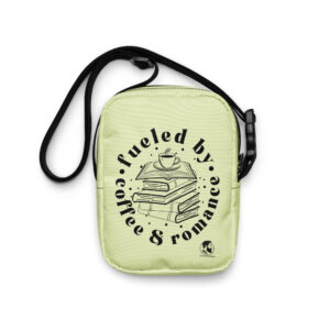 Utility crossbody bag (Light Green) - Fueled by Coffee and Romance